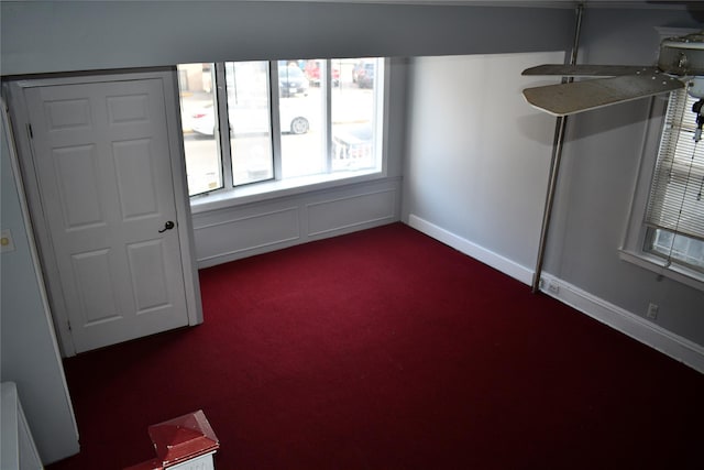 139-15 89th Ave, Briarwood, NY 11435 - interior space with dark colored carpet and baseboards