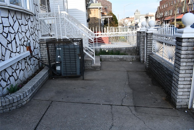 139-15 89th Ave, Briarwood, NY 11435 - view of patio / terrace featuring central air condition unit