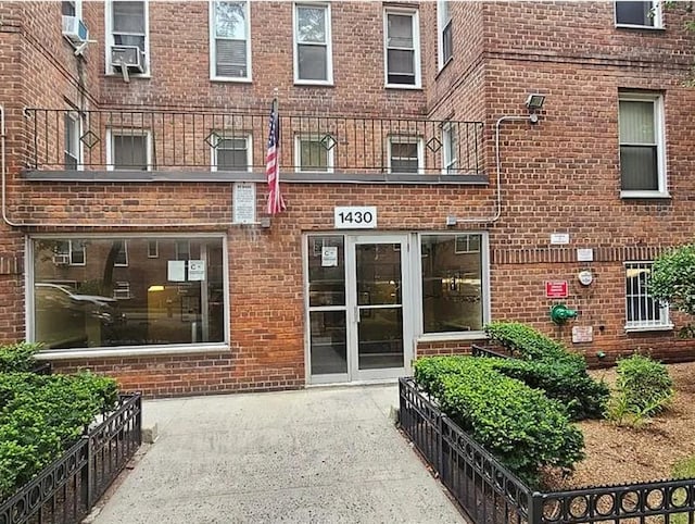 1430 Thieriot Ave Unit 1M, Bronx, NY 10460 - doorway to property featuring brick siding