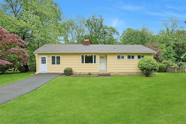 120 Locust Dr, Nyack, NY 10960 - view of front of property with a chimney