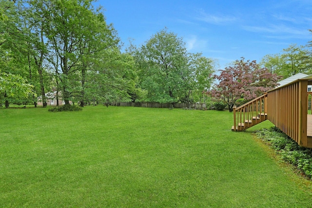 120 Locust Dr, Nyack, NY 10960 - view of yard with stairs