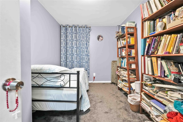 bedroom featuring carpet floors