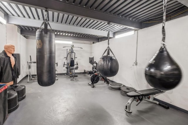 8 Hilltop Dr, Bayville, NY 11709 - view of exercise area