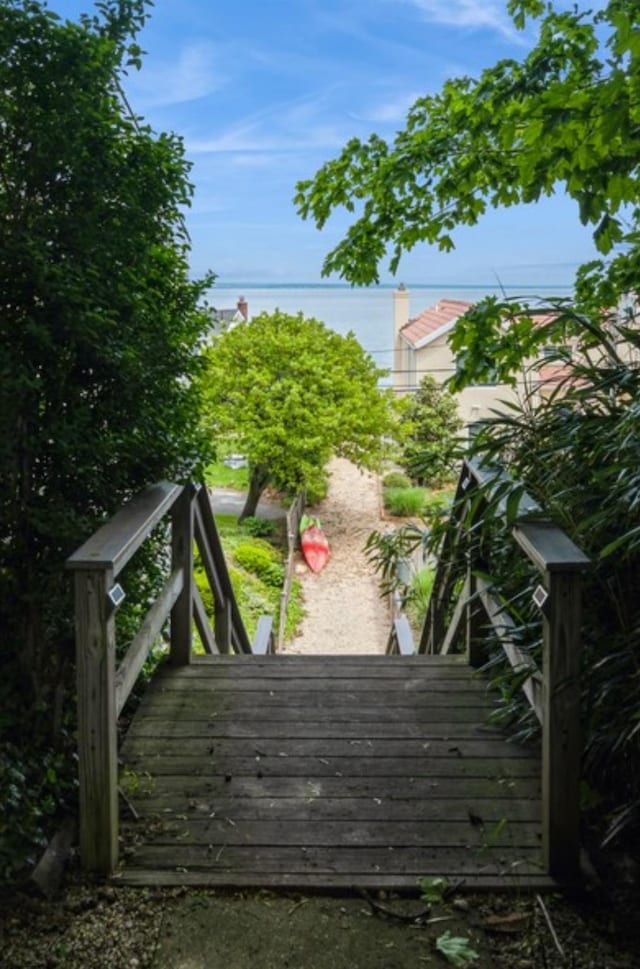 8 Hilltop Dr, Bayville, NY 11709 - view of wooden terrace