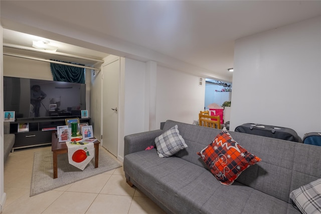 97-14 88th St, Ozone Park, NY 11416 - living room with tile patterned flooring
