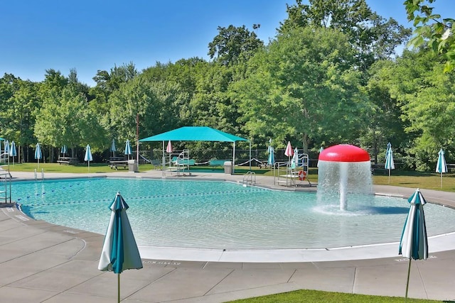 12 Heath Rd, Valhalla, NY 10595 - view of community pool