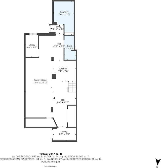 3518 Clarendon Rd, Brooklyn, NY 11203 - plan
