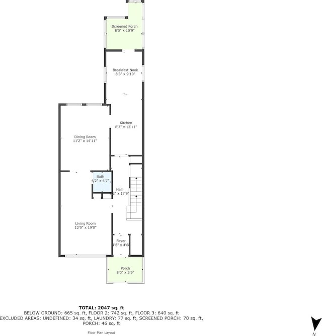 3518 Clarendon Rd, Brooklyn, NY 11203 - plan