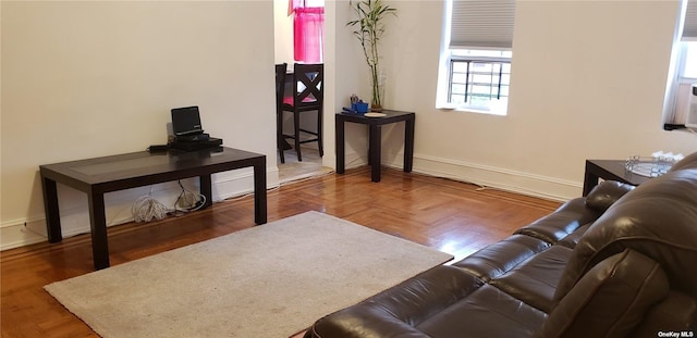 44-15 43rd Ave Unit 5N, Sunnyside, NY 11104 - living area with baseboards
