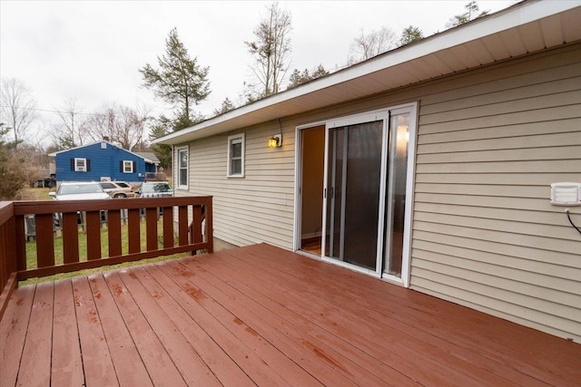 700 Sackett Lake Rd, Monticello, NY 12701 - view of wooden deck