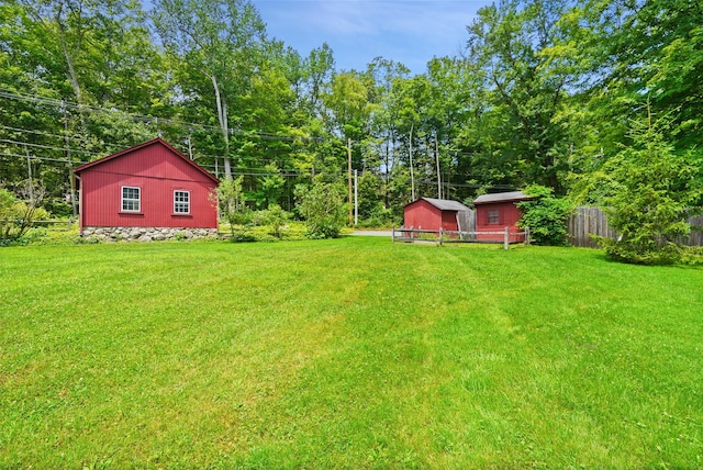 100 E St, South Salem, NY 10590 - view of yard with a storage unit
