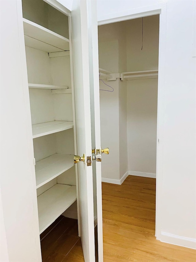 view of closet