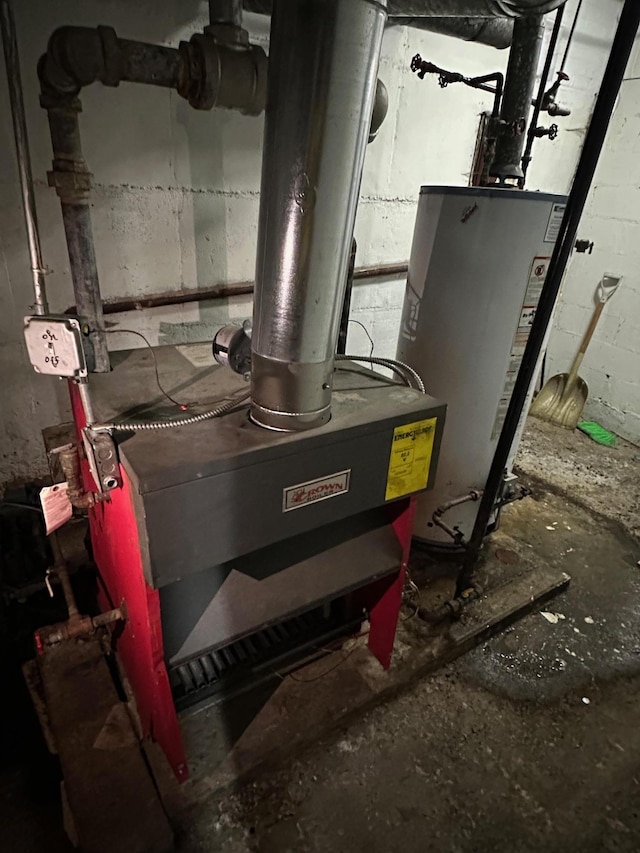 1420 Leland Ave, Bronx, NY 10460 - utility room with water heater