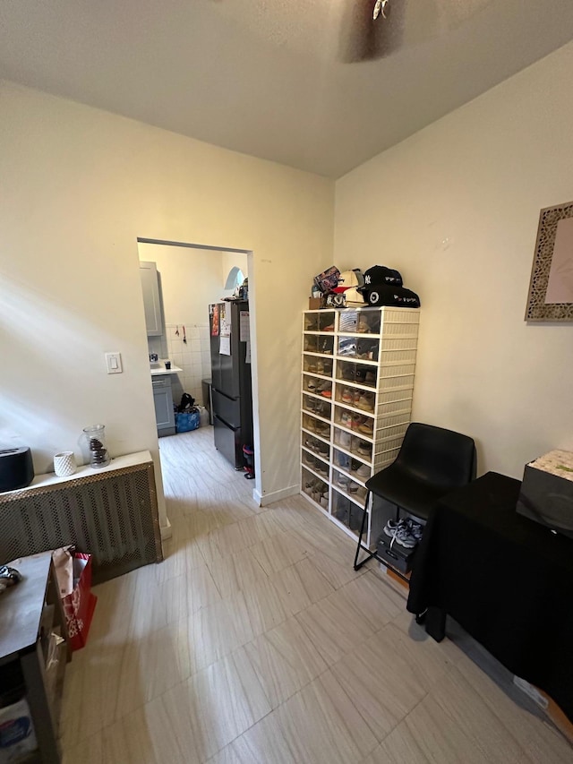 1420 Leland Ave, Bronx, NY 10460 - interior space with freestanding refrigerator