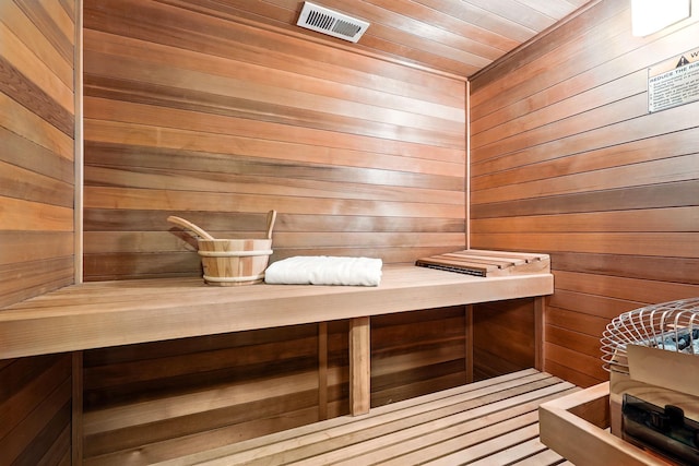 5235 Netherland Ave, Bronx, NY 10471 - relaxing sauna / steam room featuring wooden walls and wood ceiling