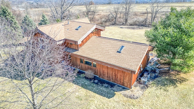 drone / aerial view