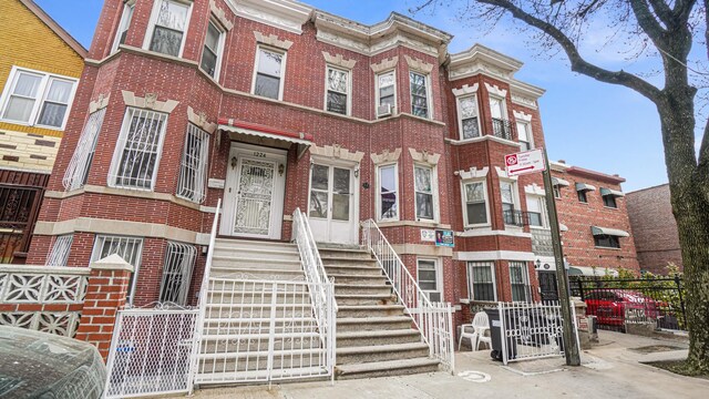 1222 Taylor Ave, Bronx, NY 10472 - view of front of home with brick siding