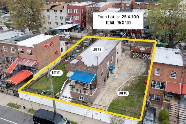 1021 E 213th St, Bronx, NY 10469 - birds eye view of property