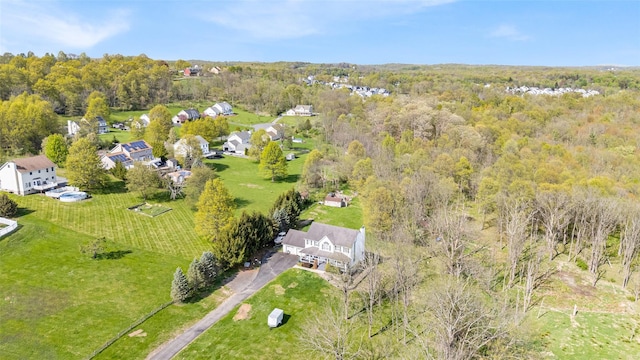 1770 Rte 208, Washingtonville, NY 10992 - birds eye view of property featuring a residential view and a wooded view