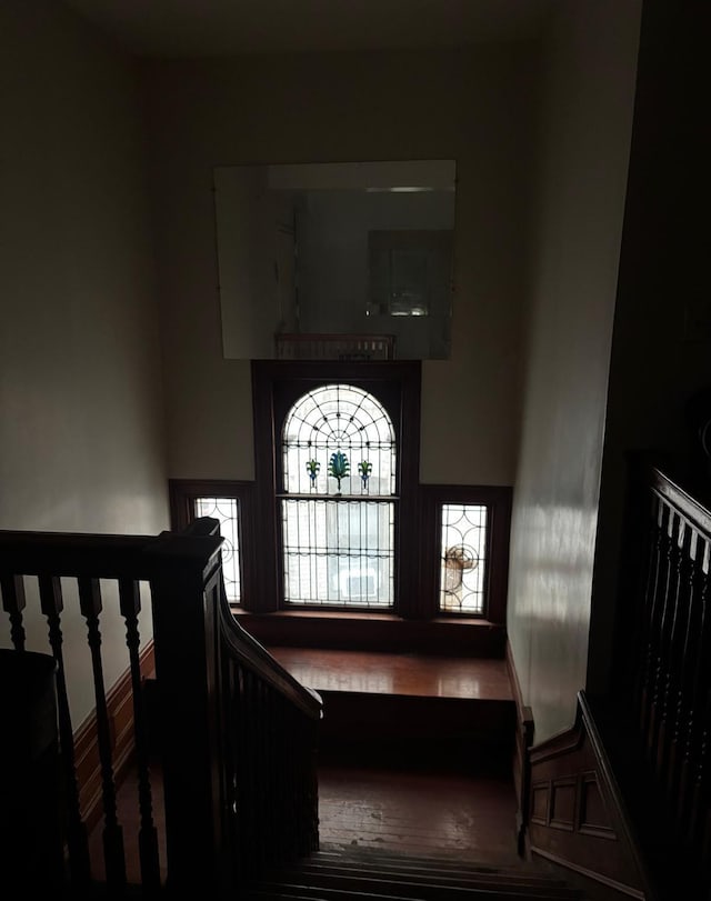 view of staircase