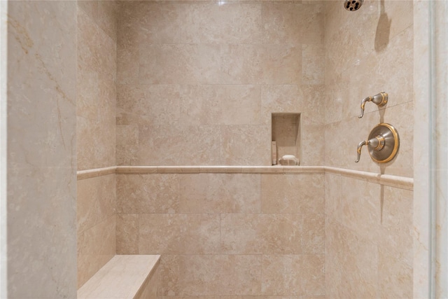 1 Christie Pl Unit 205W, Scarsdale, NY 10583 - bathroom with a tile shower