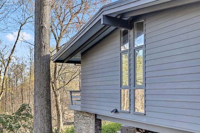 view of side of home