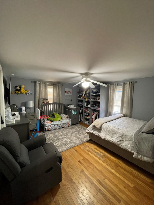 340 Rte 52, Carmel, NY 10512 - bedroom with hardwood / wood-style flooring and multiple windows
