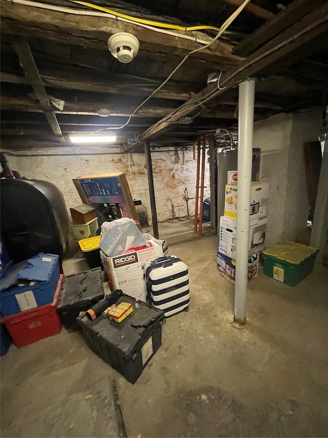 340 Rte 52, Carmel, NY 10512 - unfinished below grade area featuring heating fuel