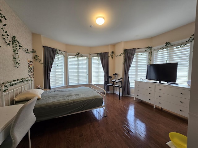 337 Park Cres, College Point, NY 11356 - bedroom featuring wood finished floors and baseboards