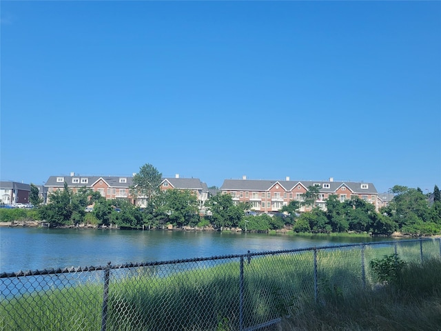 337 Park Cres, College Point, NY 11356 - water view with fence and nearby suburban area