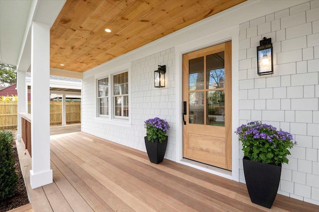 1000 Washington Dr, Centerport, NY 11721 - view of wooden porch