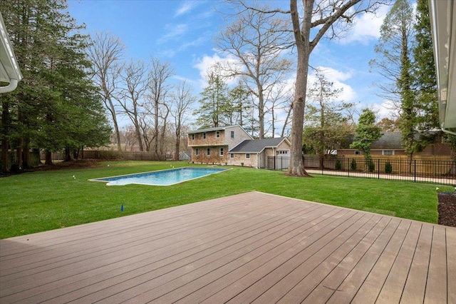 1000 Washington Dr, Centerport, NY 11721 - wooden terrace featuring a fenced backyard