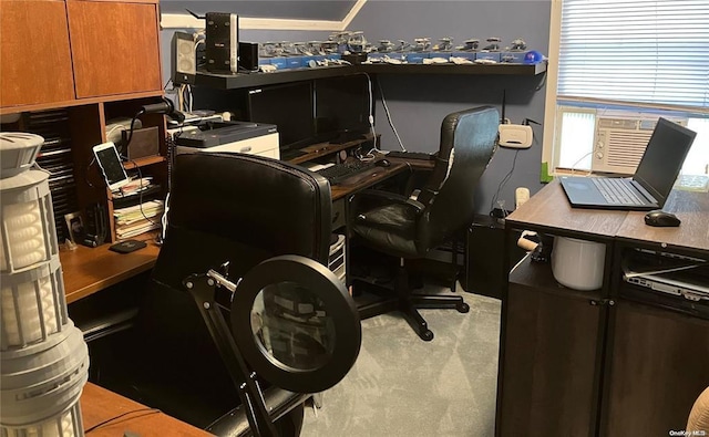 19 Tatterson St, Roslyn, NY 11576 - view of carpeted home office