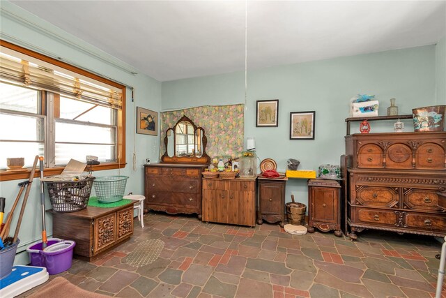 420 Old Country Rd, Melville, NY 11747 - interior space with stone flooring