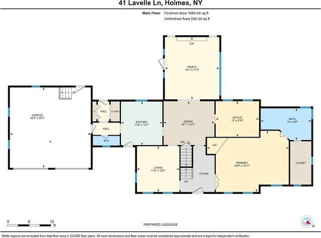 41 Lavelle Rd, Holmes, NY 12531 - view of home floor plan