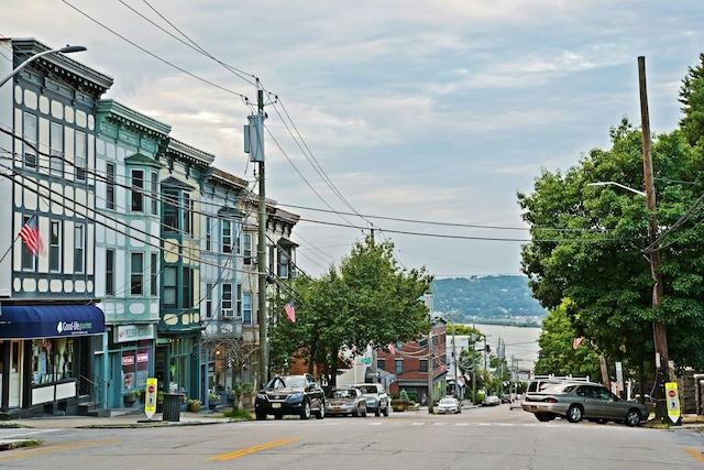 300 Sheldon Ave, Tarrytown, NY 10591 - view of asphalt street featuring street lighting, curbs, and sidewalks