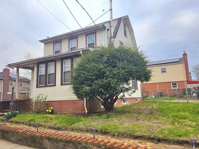 132-29 Brookville Blvd, Rosedale, NY 11422 - view of front of property with stucco siding