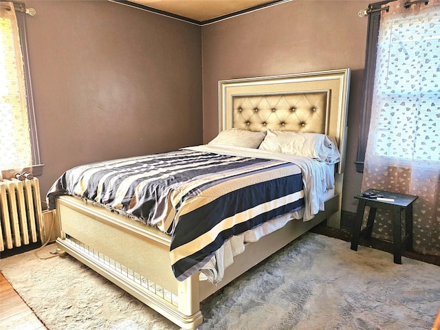132-29 Brookville Blvd, Rosedale, NY 11422 - bedroom featuring radiator and multiple windows