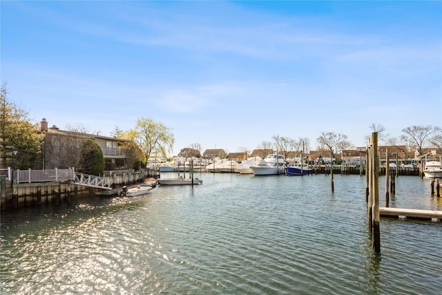 243 Sportsmans Ave, Freeport, NY 11520 - view of dock with a water view