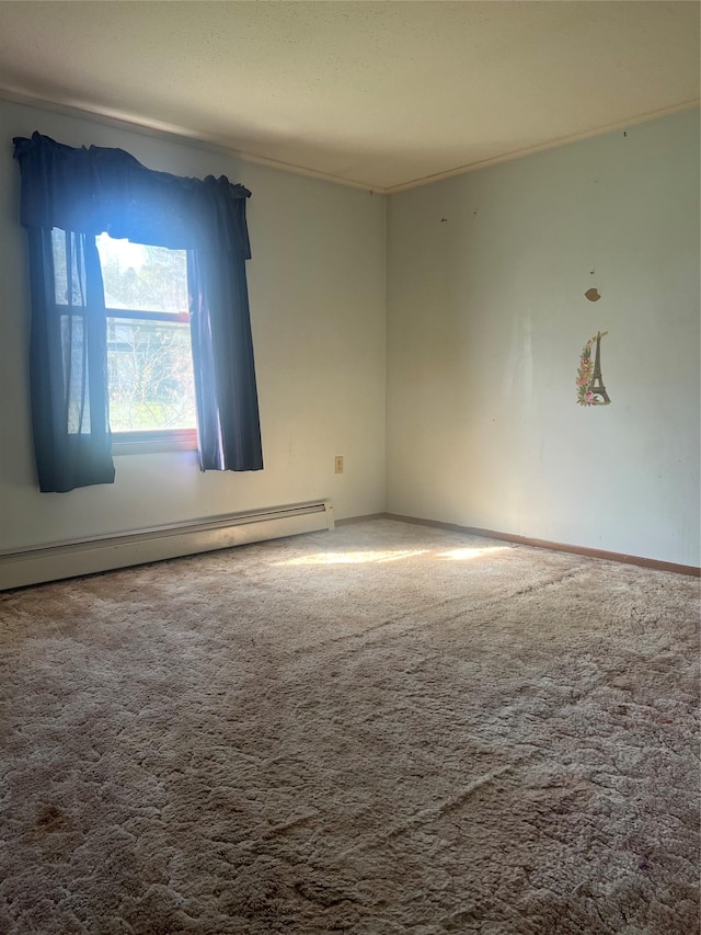 11 Keats Rd, Middletown, NY 10941 - carpeted empty room with baseboard heating