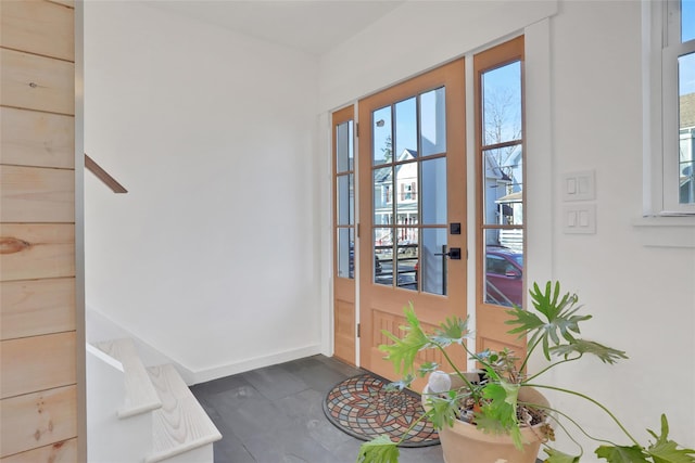 doorway featuring plenty of natural light