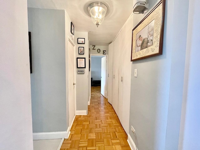 61-20 Grand Central Pkwy Unit A1503, Forest Hills, NY 11375 - hallway featuring baseboards