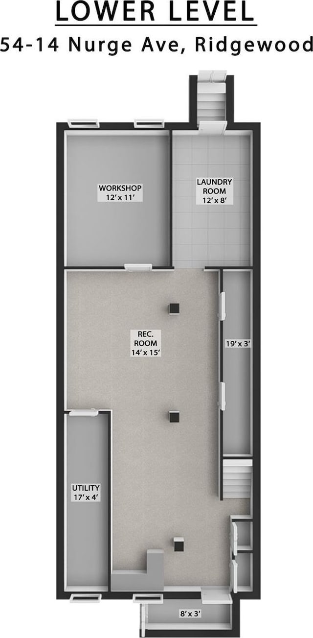 5414 Nurge Ave, Maspeth, NY 11378 - view of layout