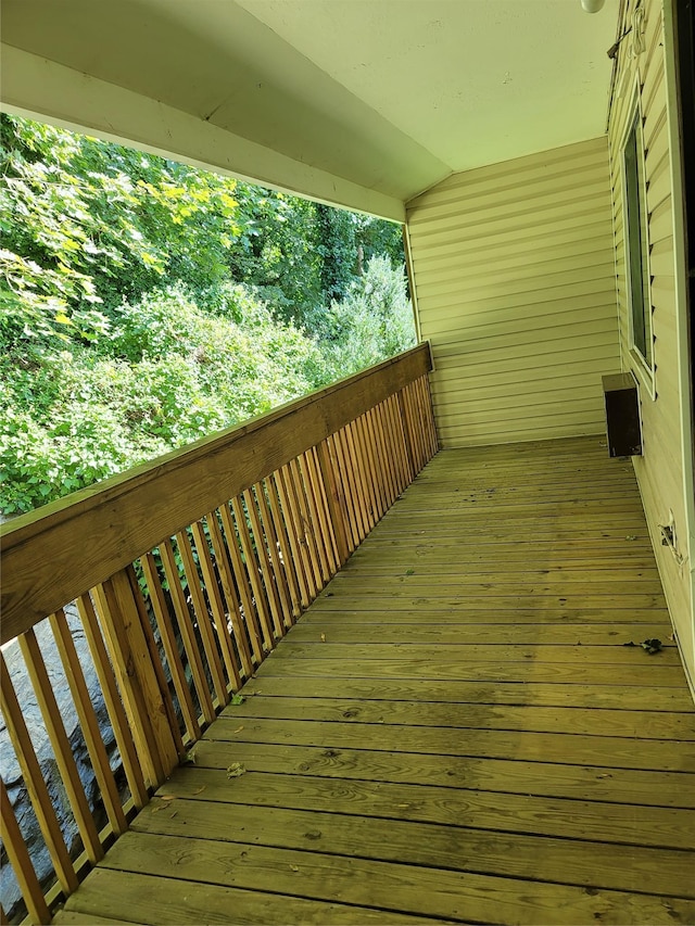 23 Hillside Ter Unit H, White Plains, NY 10601 - view of wooden deck