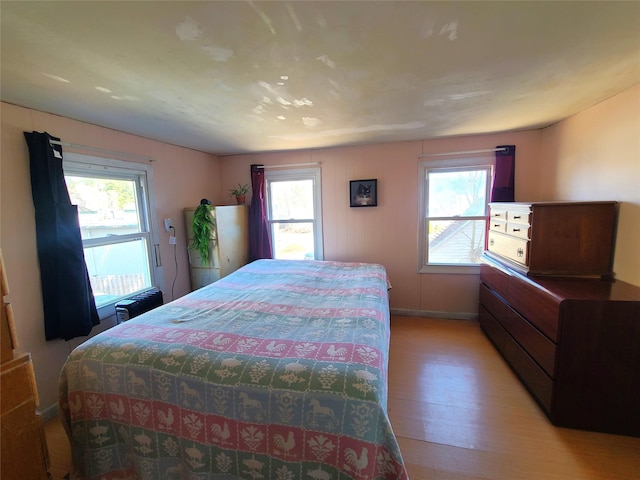 108 Main St, Livingston Manor, NY 12758 - bedroom with light wood finished floors, multiple windows, and baseboards