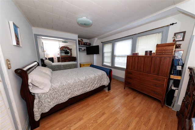 8521 80th St, Woodhaven, NY 11421 - bedroom with light wood-style floors
