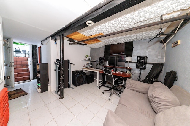8521 80th St, Woodhaven, NY 11421 - office featuring tile patterned flooring