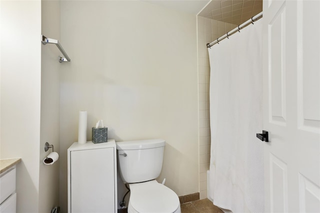 12 W Wind Rd, Pawling, NY 12564 - full bathroom with toilet, vanity, and tile patterned floors