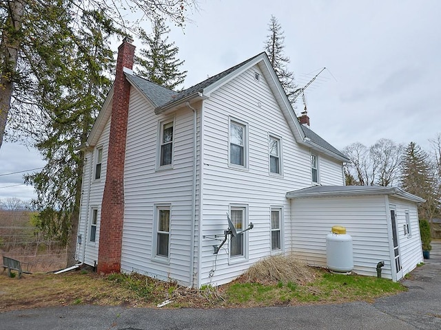 4073 Rte 9w, Saugerties, NY 12477 - view of home's exterior featuring a chimney