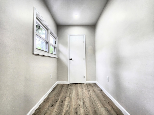 24 Wayne St, Staten Island, NY 10310 - empty room featuring wood finished floors and baseboards